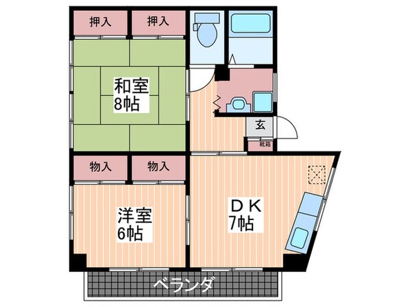 開発ビルの物件間取画像